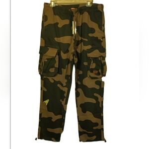 BBC Billionaire Boys Club Ice Cream Split Pants In Camo Brunette Nwt Size Large